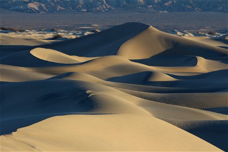 Desert Sand Dunes Death Valley photo