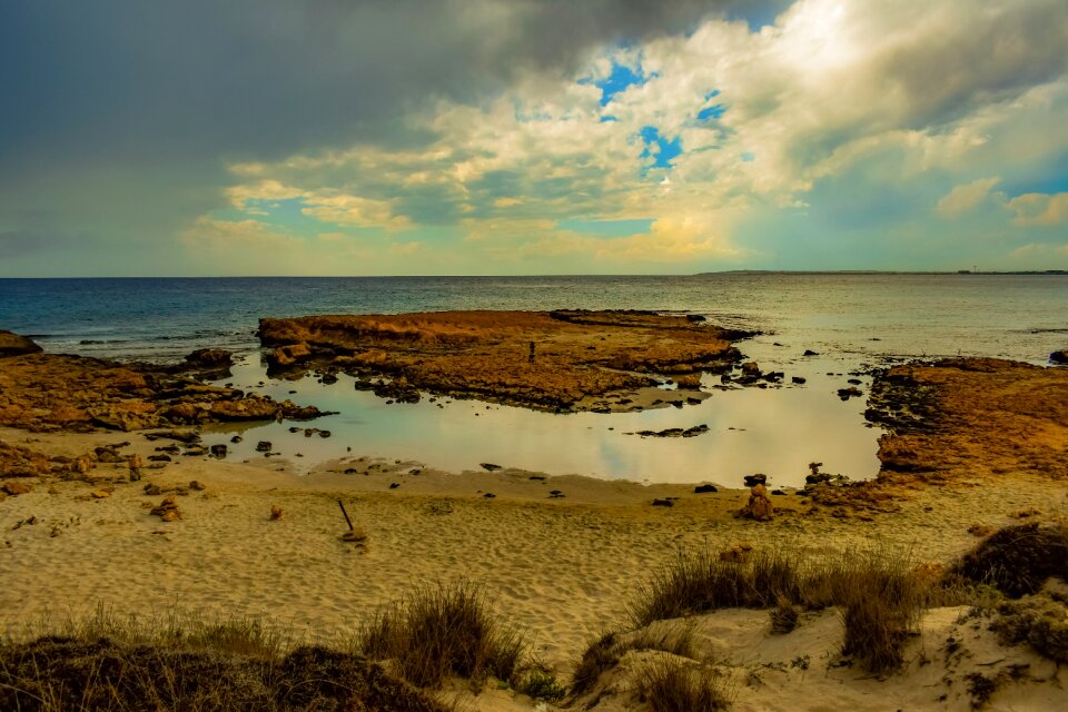 Landscape beach empty