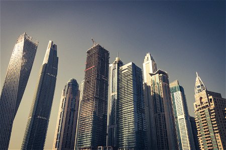 Skyscrapers Dubai photo