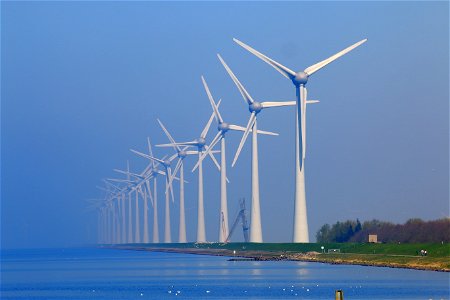 Wind Turbine Coast photo