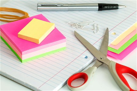 Stationary Scissors Notebook photo