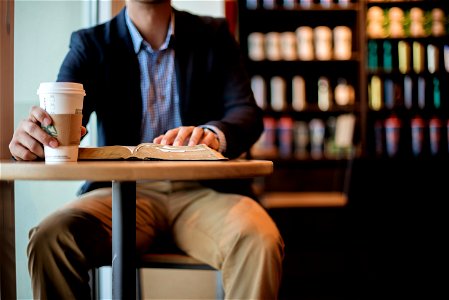 Coffee Shop Man Book