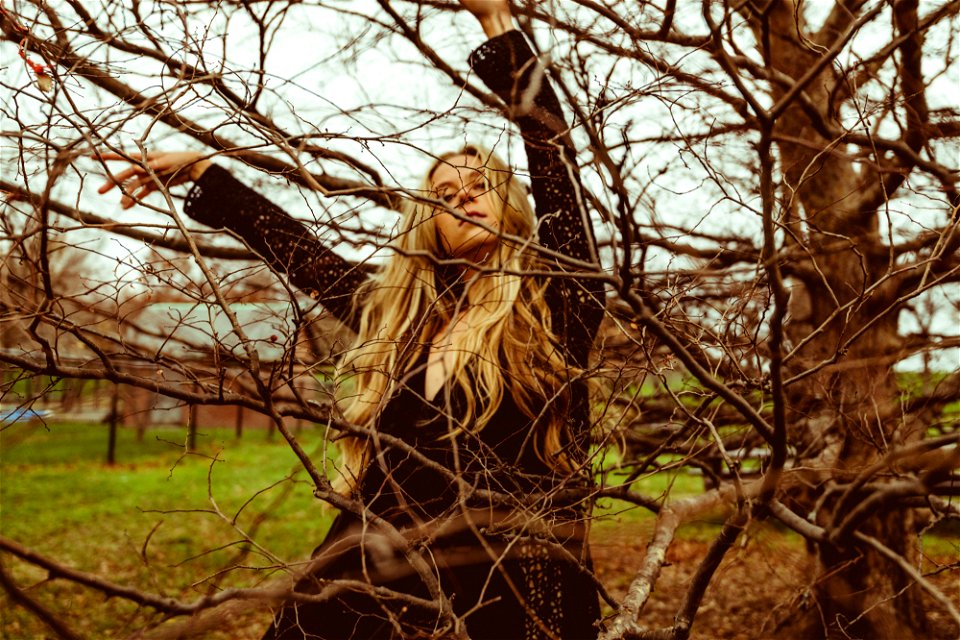 Branch Woman Girl