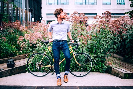 Man Bicycle