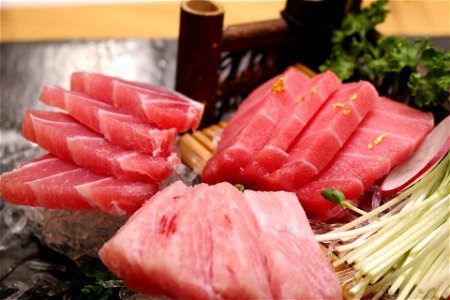 Tuna Sashimi Food photo
