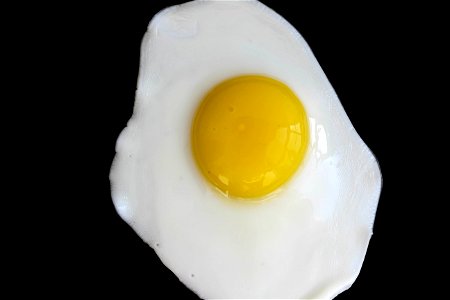 Fried Eggs Cooking