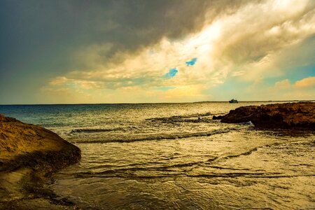 Clouds nature seascape