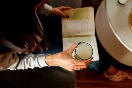 Woman Girl Read Book