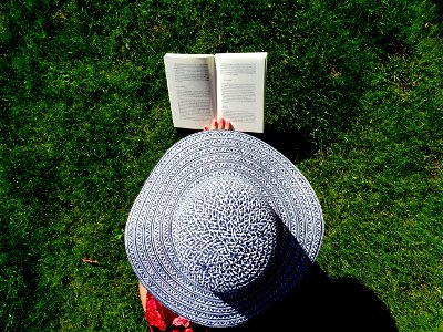 Woman Read Book photo