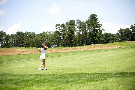 Woman Golfer Golf
