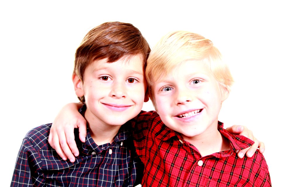 Children Boys Brothers
