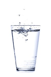 Water Glass Splash photo