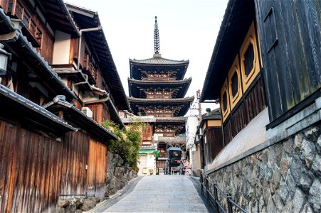 Five Tier Pagoda Kyoto photo