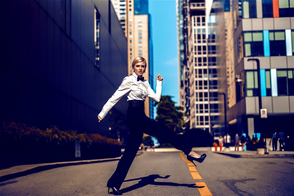 Waoman Girl Walk