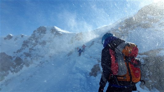 Mountain Climber Snow photo