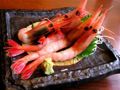 Shrimp Sashimi photo