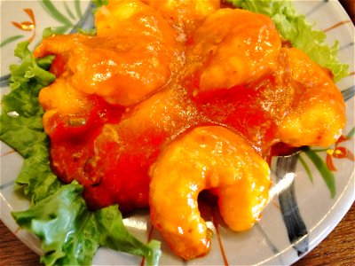 Chili Shrimp Food photo