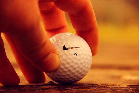 Golf Ball Hand photo