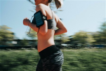 Woman Jogging Exercise photo