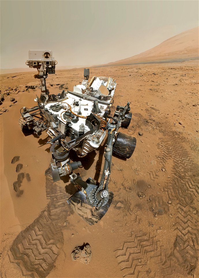Curiosity Planetary Rover