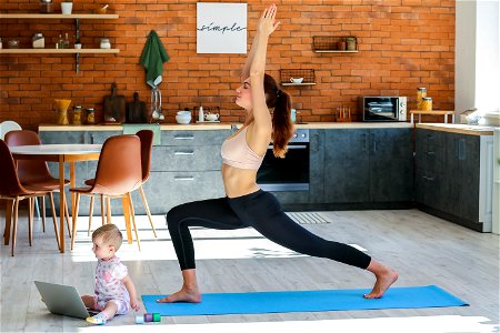 Baby Mother Yoga photo