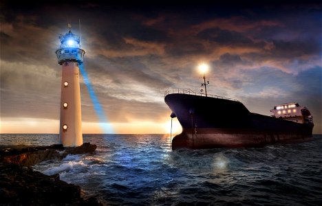 Lighthouse Container Ship