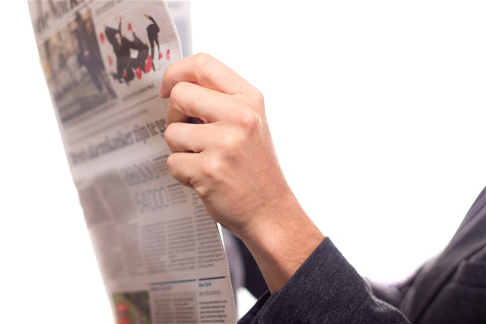 Newpaper Hand