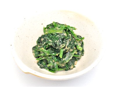Spinach Seasoned With Sesame Sauce photo