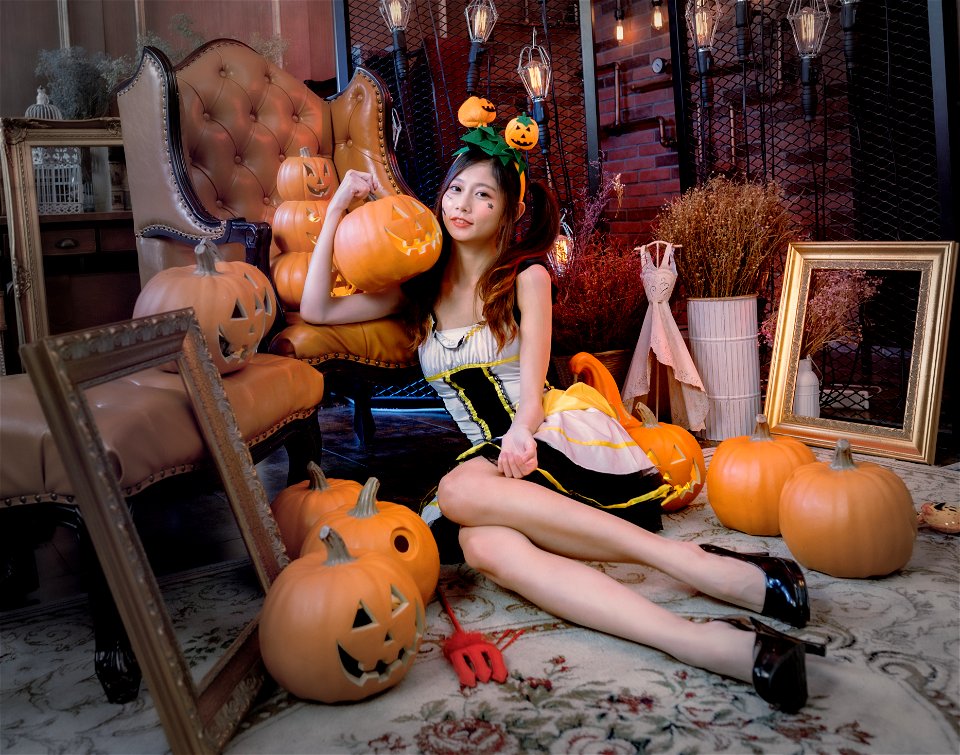 Woman Girl Halloween