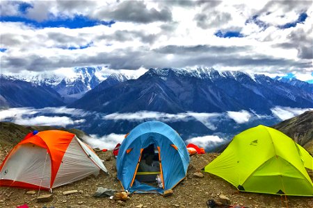 Tent Mount Gongga Camping