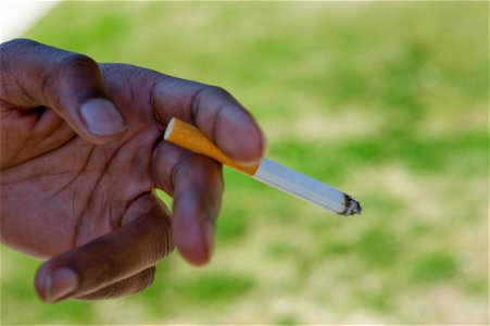 Cigarette Smoking Hand photo