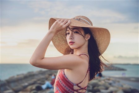 Woman Girl Portrait