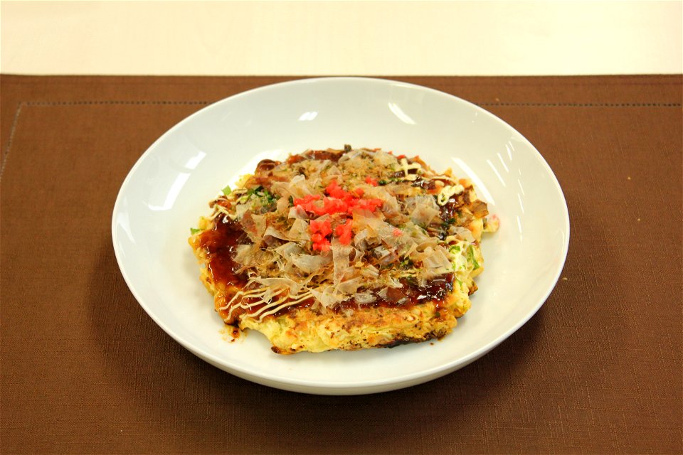 Okonomiyaki Japanese Food