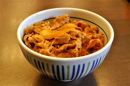 Gyudon Beef Bowl Food photo