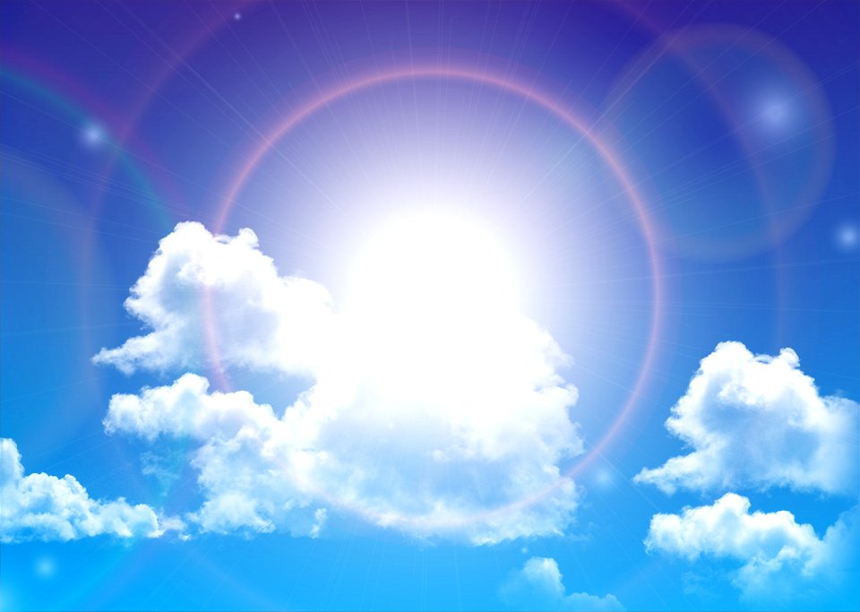 Sky Sunshine Clouds