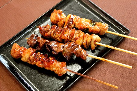 Yakitori Skewered Chicken