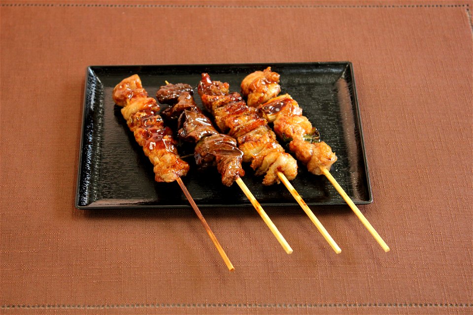 Yakitori Skewered Chicken
