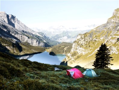 Tent Camap Landscape photo