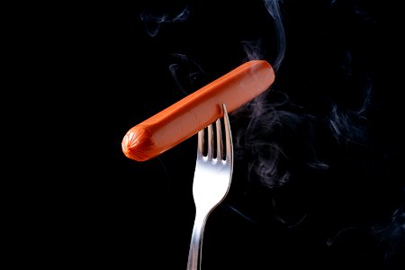 Sausage Food Fork photo