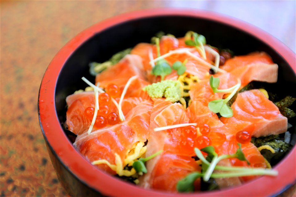Rice Bowl Salmon Roe