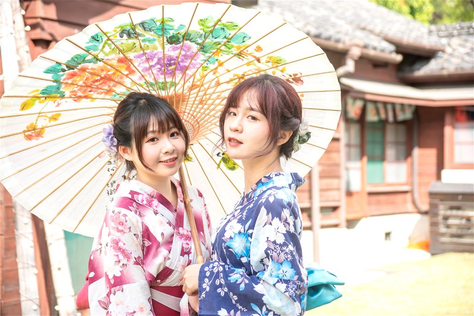 Women Girls Yukata