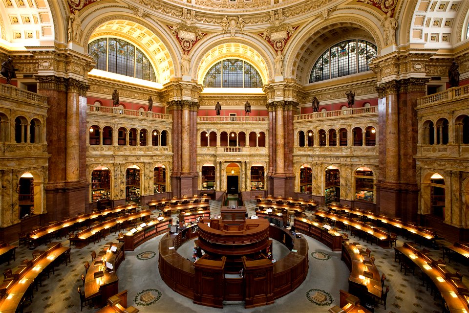 Library Of Congress Reading Room