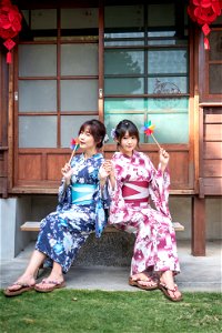 Women Girls Yukata