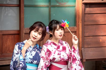 Women Girls Yukata