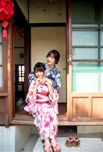 Women Girls Yukata