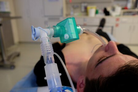 Intubation capnography shock room