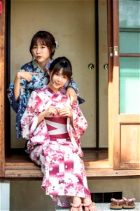 Women Girls Yukata