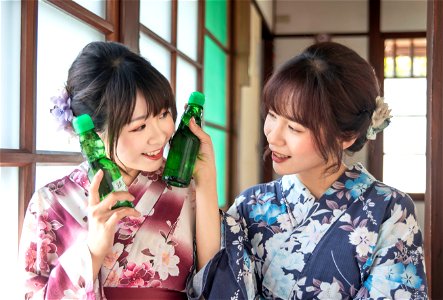 Women Girls Yukata