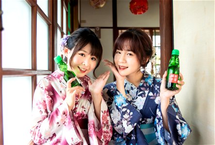 Women Girls Yukata