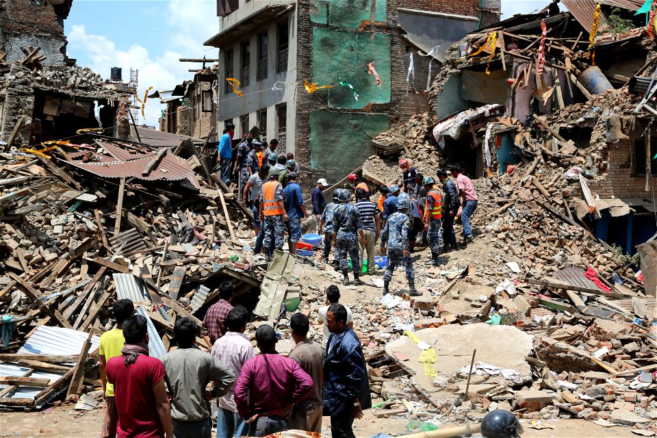 Nepal Earthquake Damage photo